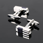 Starry Sky Stone Business Dress Cufflinks Elegant For Men